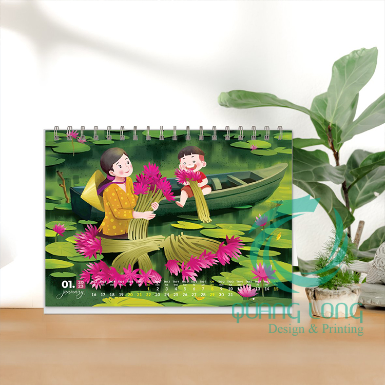 In Lịch Năm Mới