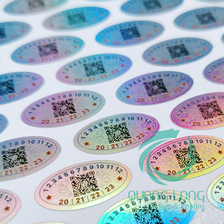 Tem 7 màu - Tem bạc